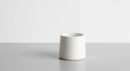 White Candle Holder