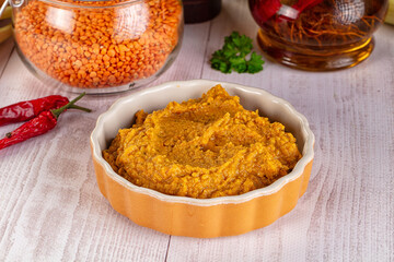 Indian cuisine - Lentil vegan dal