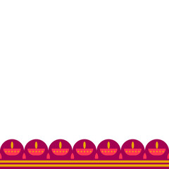 Decorative Diwali Border