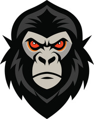 Mascot logo colour vector Animal Daed 