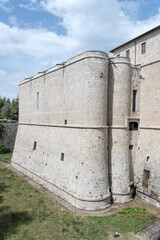 Spanish fortress southern rampart, L'Aquila, Italy