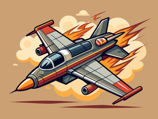 war plane illustration