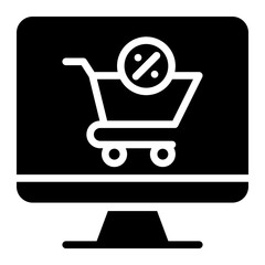 online shopping discount icon