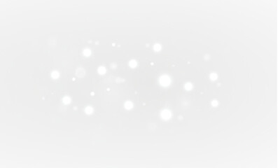 Sparkling bright white dust glowing with magic light, festive particles and holiday celebration png.
