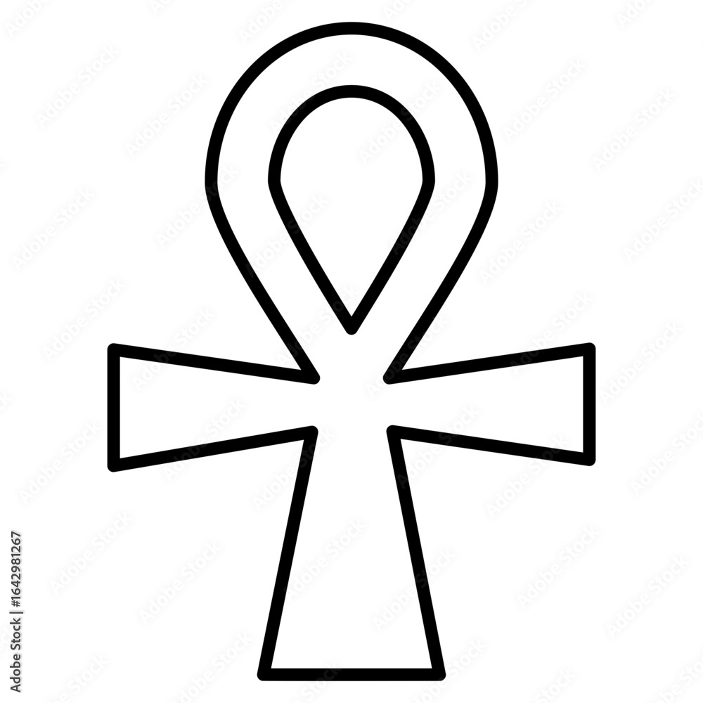 Poster immortality icon element for design