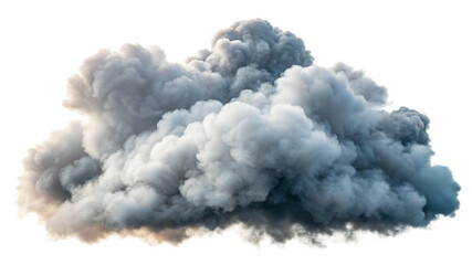 smoke from a chimney
