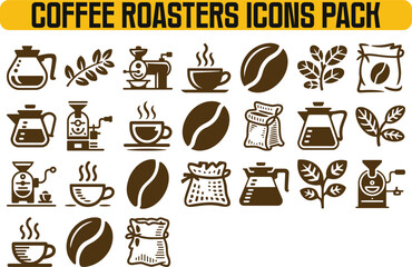 Coffee Roasters Perfect Icons for Your Brand