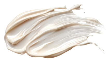 Transparent cosmetic gel smears composition — high-resolution PNG cutout, clear serum texture swatches on transparent background, skincare smear set for packaging mockups, beauty branding