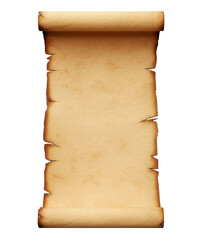 PAPER WITH A DAMAGED SHAPE