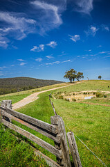  Rustic Fence Before Track Up The Hill_vert