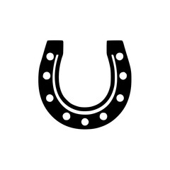 horseshoe isolated on white background