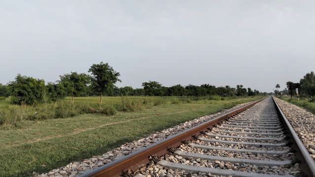 railway in the countryside