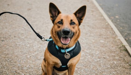 portrait of a german shepherd