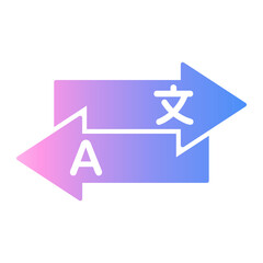 translater Gradient icon