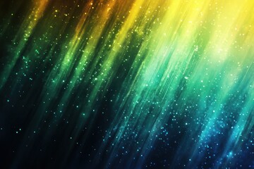 Colorful Light Streaks with Bokeh Effects, Abstract dark glittering shining Background, color gradient, glow effect