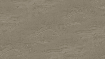 Interior walls of the room have a rough texture and abstract pattern in cream