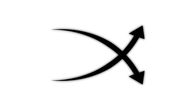 Quality and cost control concept on transparent background. Successful organization strategy and management quality control.  Percentage icon of quality with up arrow and cost with down arrow.