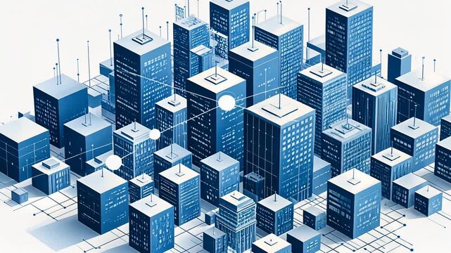 abstract city background