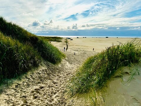 Lakolk beach, the best beach on R&oslash;m&oslash; 