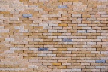 Brick wall with red brick,old vintage brick wall,Abstract of brick wall for background,Copy text space.