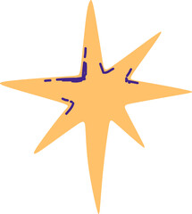 Hand Drawn Sparkles Decoration