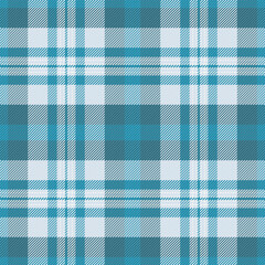 Serene teal and white plaid pattern.  Perfect for textile design, website backgrounds, or fashion projects.