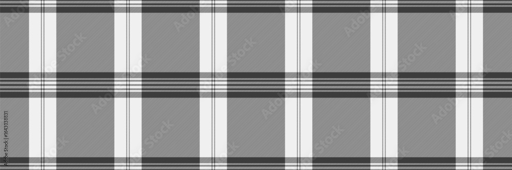 Poster sleek grayscale plaid pattern. perfect for textile design, website backgrounds, or adding a touch of