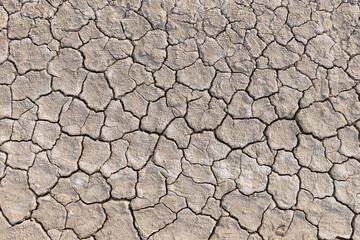 Cracked Earth Background Photo,Top view photos of arid soil surface.