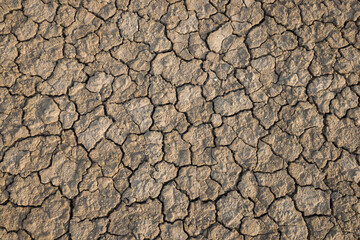 Cracked Earth Background Photo,Top view photos of arid soil surface.