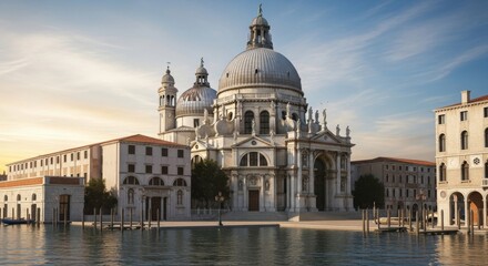 Santa maria della salute church in venice italy