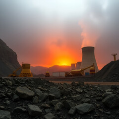 Uranium mining radioactive minerals energy radiation