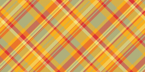 Vibrant diagonal plaid pattern in warm autumnal hues.  Perfect for textile design, website backgrounds, or seasonal branding.
