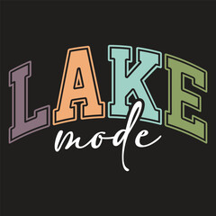 Fototapeta premium lake mode