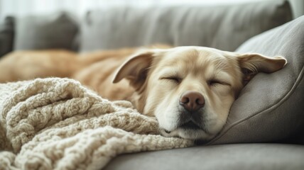 Pet lifestyle dashboard displaying sleep, nutrition, and mood metrics for healthy pet living and care