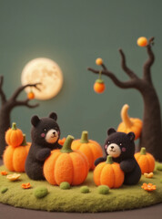 Fototapeta premium ハロウィーン | Halloween Generative AI