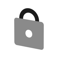 Safety technology lock icon vector illustration