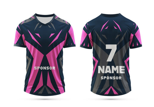 Breathable Polyester Jersey Gym Tshirt