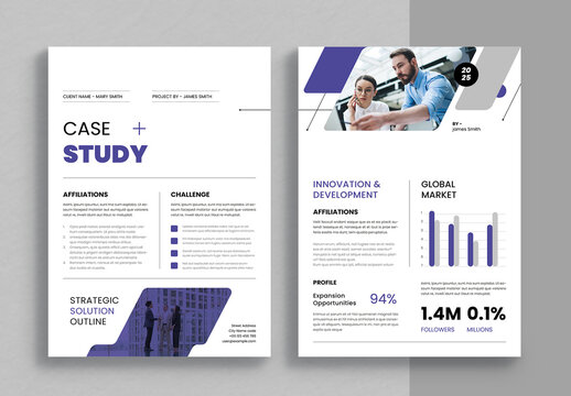 Case Study Business Report Template