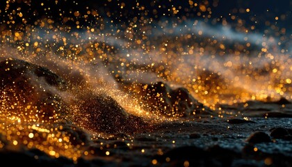 Molten Flow Abstract