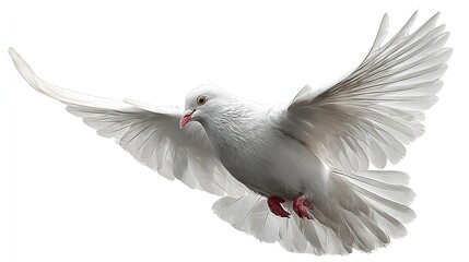 Fototapeta premium white bird