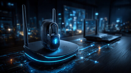 internet of things. Businessman hand touches a shield, IoT security is essential. The concept represents safeguarding connected devices, network integrity, data privacy, and operational resilience.