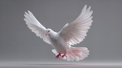 Obraz premium white bird