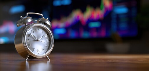 The alarm clock symbolizing productivity and urgency in a dynamic business environment.