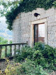 old stone house