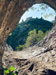 cave in the mountains