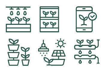 Exploring innovative indoor gardening techniques with technology for sustainable urban farming