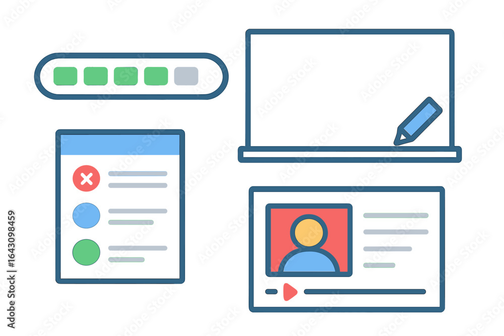 Poster digital workspace showcasing task management tools and editing interface for productivity enhancemen