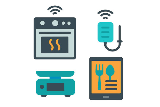 Digital kitchen appliances for modern cooking with smart technology and convenience