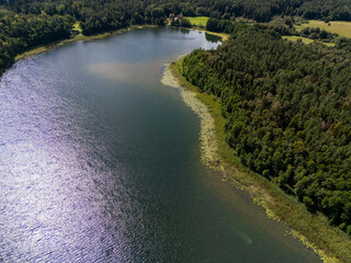 Jezioro Majcz Wielki, Mazury, Polska