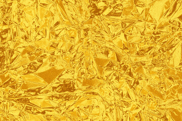 Foil Gold Texture Background